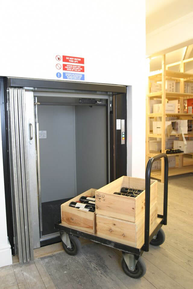 service lift by Titan new lifts