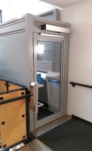 cabin platform lift in New city college